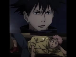 Jujutsu kaisen ~ itadori yugi, megumi fushiguro