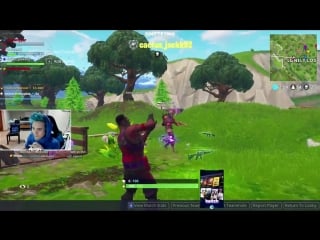 Travis scott's porn on fortnite with ninja, juju and drake