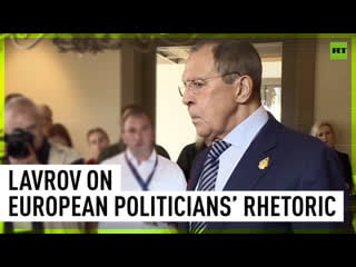 ‘it’s really dark in their minds’ – lavrov on european politicians’ rhetoric