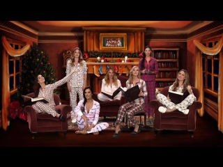 Victoria’s secret angels redefine twas the night before christmas (2014)