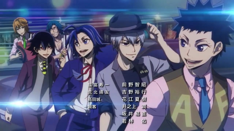 [ed 2] yowamushi pedal glory line | трусливый велосипедист 4