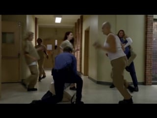 Orange is the new black s05e01 boot to the pussy