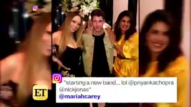 Nickjonas and priyankachopra are mariahcarey lambs