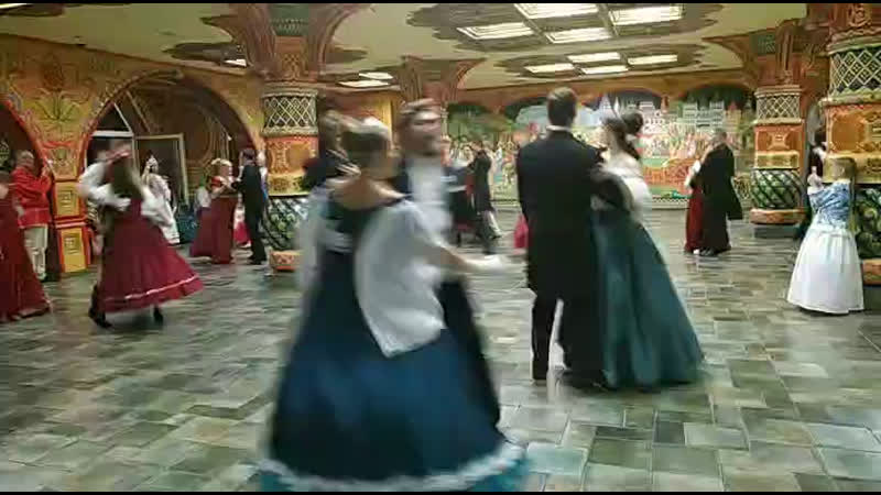 Русский бал кадриль тройка