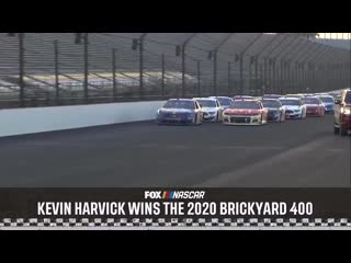 Kevin harvick win brickyard 400 2020 mp4