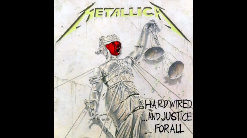 If "hardwired" was on "and justice for all"
