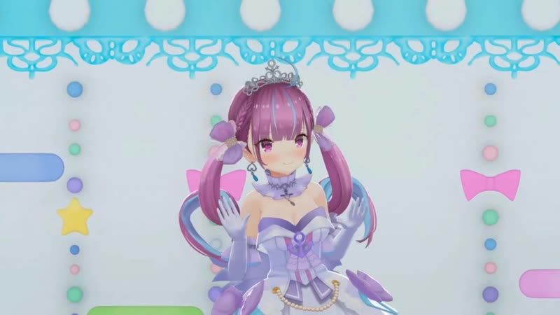 [hololive] minato aqua ch 1st anniversary sololive aqua iro super dream
