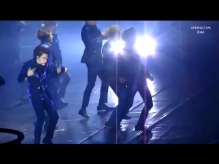 [fancam] 150313 exoluxion dubstep intro (kai focus)