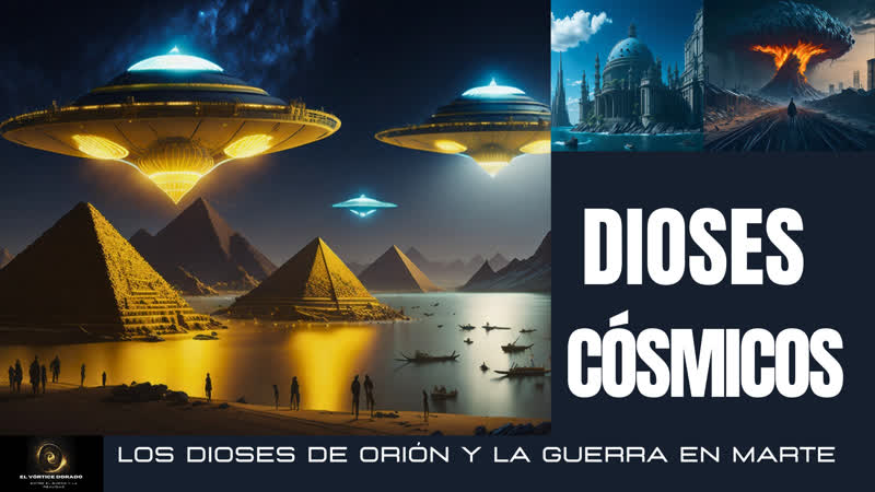 Los dioses cósmicos, guerra en marte y los dioses de orión [kemet y julio en egipto]#ovnis2023 #uf