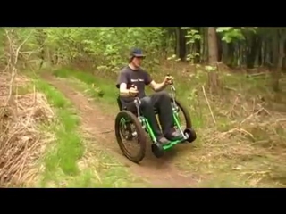 Mountain trike off road wheelchair