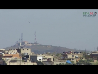 Сирия 03 04 2018 авиаудар с по бункеру боевиков на юге провинции идлиб