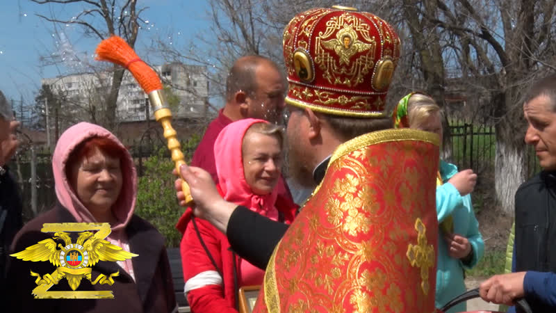 В освобожденном мариуполе полиция обеспечила безопасность горожан во время празднования пасхи