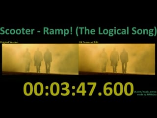 Scooter 2001 ramp! (the logical song) (original version x uk censored version)