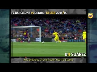 Amazing goals against getafe at home