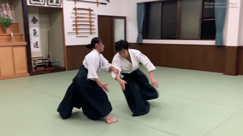 Aikido women daily practice 2 ( momoko abe aikikai 1st dan ))