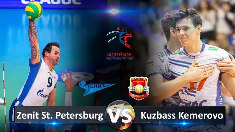 Kuzbass kemerovo vs zenit st petersburg highlights russian volleyball super league
