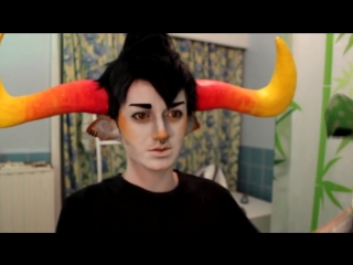 Tavros cosplay tutorial (makeup and all)