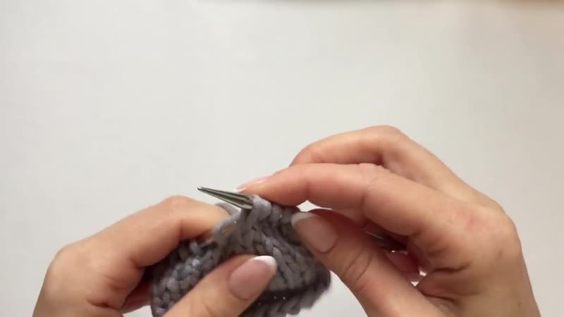 Двойное убавление петель