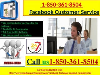 Facebook customer service,your helping hand +1 850 361 8504