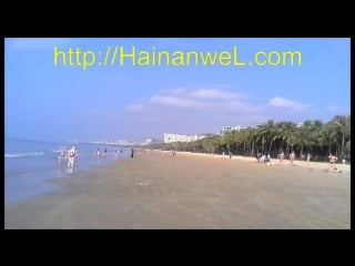 On the beach of sanya city, hainan island, china february 16, 2018 after the chinese new year