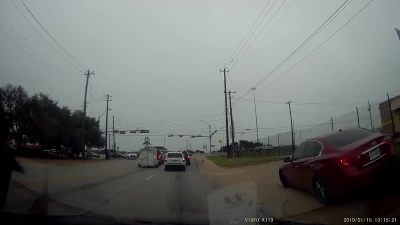 Занесло на повороте