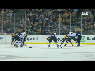 Holy toffoli! kings score with 00 9 left to beat bruins in overtime