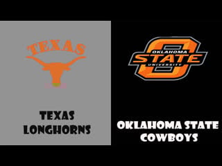 Ncaaf conf finals big12 №7 texas longhorns №12 oklahoma state cowboys / #ddshowlive выпуск №1130