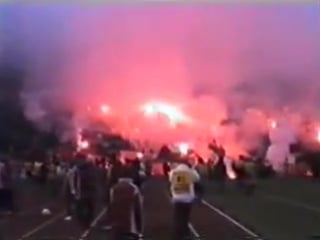 Red star hooligans docek bbb 26 11 1989 crvena zvezda dinamo xvid