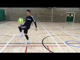 F2freestylers practice session! crazy football skills football freestyle double act duo