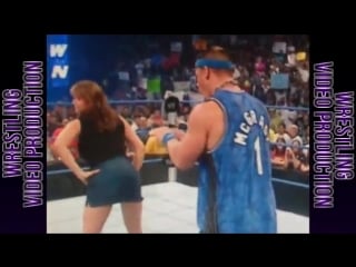 Stephanie mcmahon has ass tapped by john cena