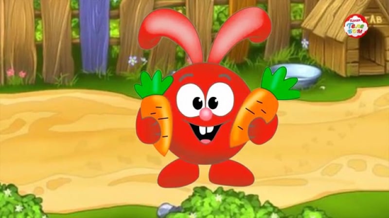 Смешарики крош учит цвета развивающие мультики про смешариков для детей