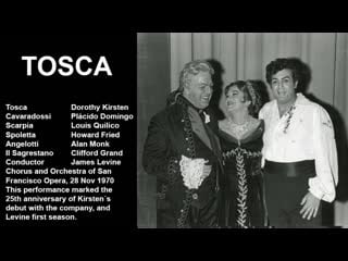 Tosca placido domingo, kirsten dorothy, louis quilico, james levine sfo 1970