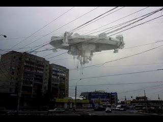 Нло в небе над липецком!