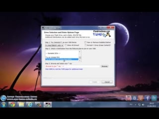 Yumi создание мультизагрузочной флешки