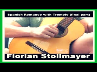 Spanish romance anonynous with tremolo (final part)