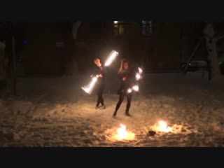 Fire шоу театра огня «aurora borealis»