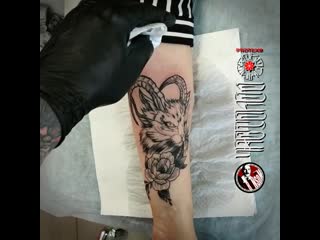 Рогатый котей (bronson art)