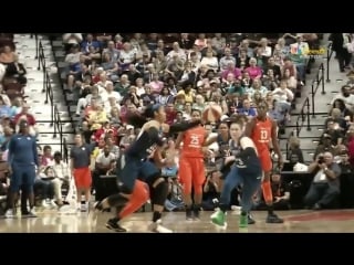 Maya moore with 17 points vs connecticut sun 09 06 2018