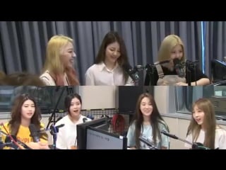 160724 brave girls (talk 2) @ sbs love fm kim heung gook and bong man dae’s live walk