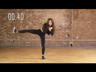 Work out hip hop dance to tone abs danielle peazer