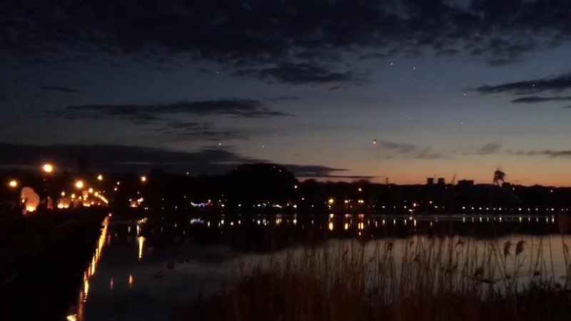 Фонарики в парке им щербакова 1 06 2020 донецк