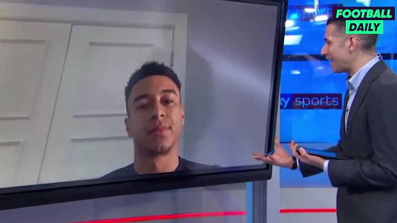 Jesse lingard on looking forward to the return of football