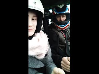 Перед стартом ))) 14 03 2020 г автодром квц ралли спринт