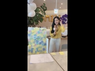 [event] 180603 hyomin birthday party live video