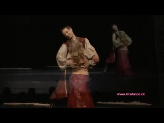 Kathreen derouet & michal mach oriental dance duo raks sharqi