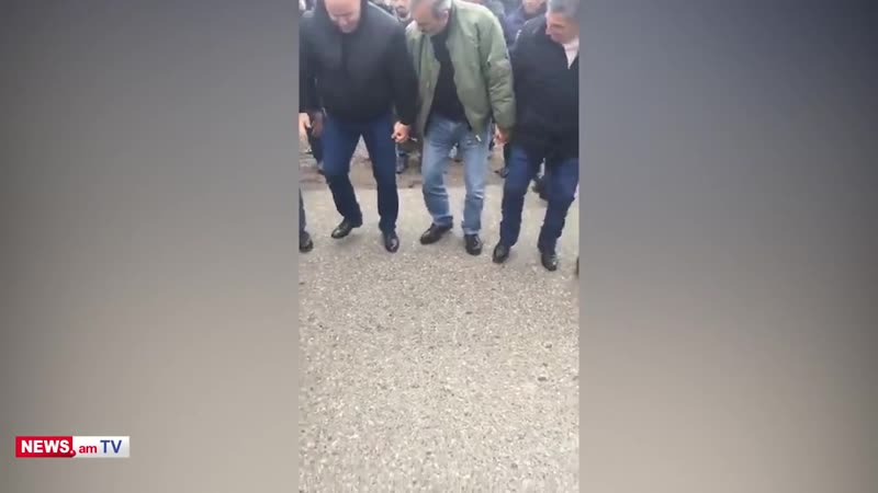 «սասնա ծռերին» արցախում դիմավորել են զուռնա–դհոլով եւ աղուհացով