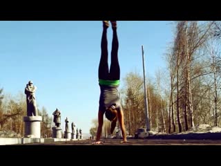 Anna & olya (handstand, gimbarr, workout)