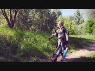 Косплей world of warcraft воплощая мечты джайна