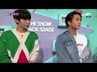 170829 vixx lr leo & ravi interview @ sbs the show