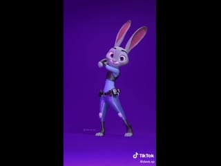 Zootopia judy hopps tiktok dance